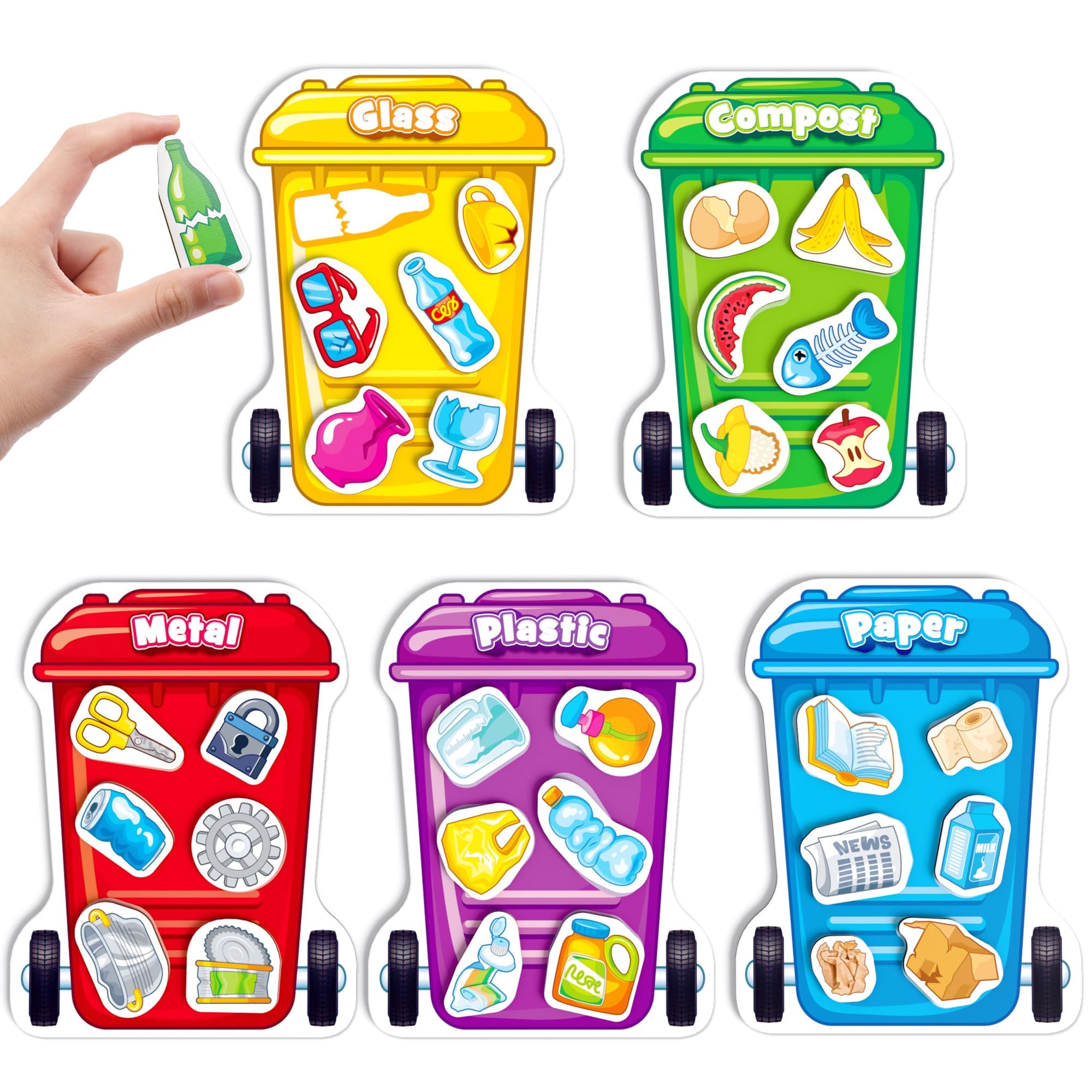 Amazon.com: Coogam Montessori Toys for 3 Year Old, Magnetic